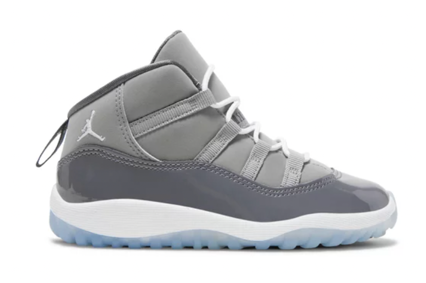 Air Jordan 11 Retro Toddler Size 'Cool Grey' 2021 - 378040 005