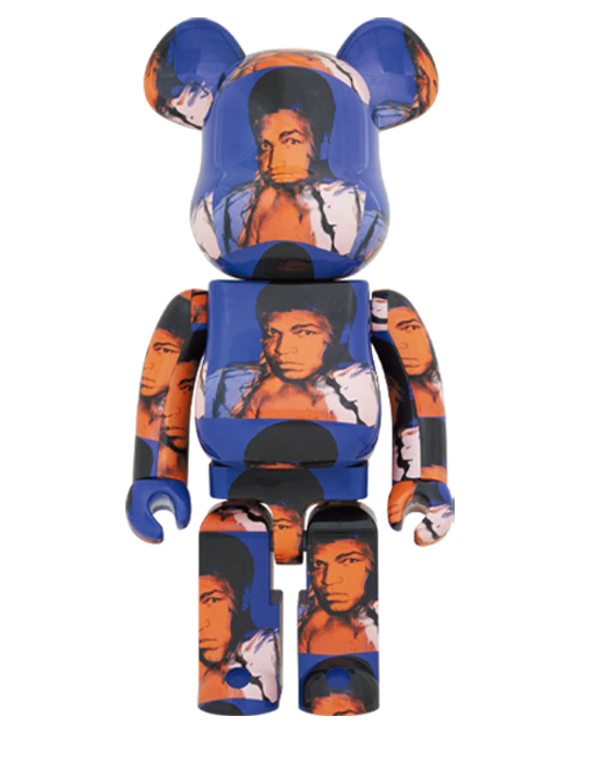 Bearbrick Andy Warhol's Muhammad Ali 1000%