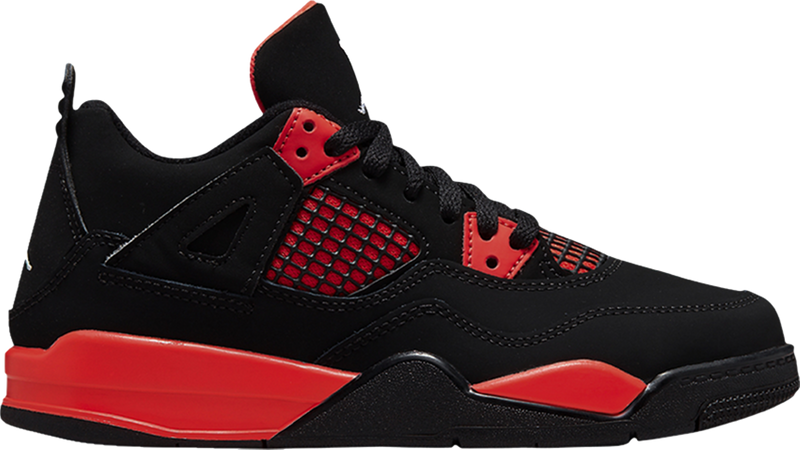 Air Jordan 4 Retro Preschool Size Red Thunder BQ7669 016