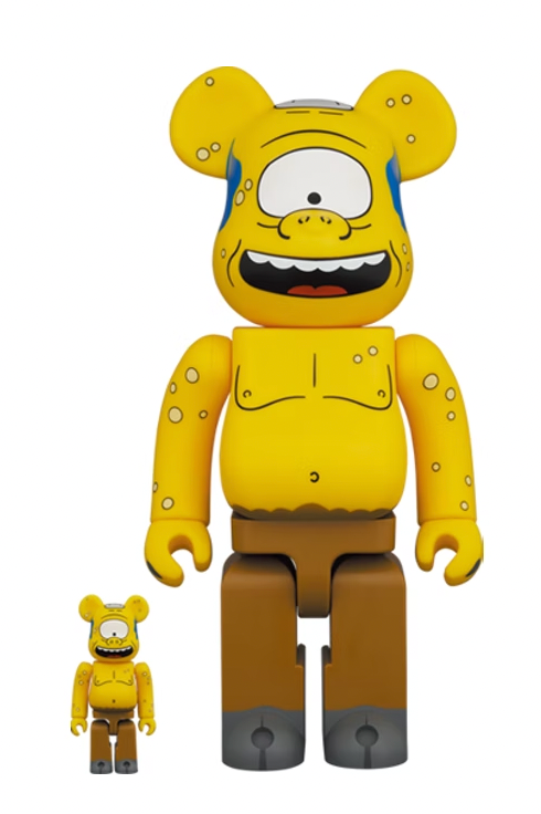 Bearbrick The Simpsons CYCLOPS 100% & 400% Set