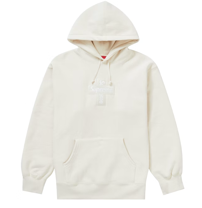 Supreme cross hot sale box logo hoodie