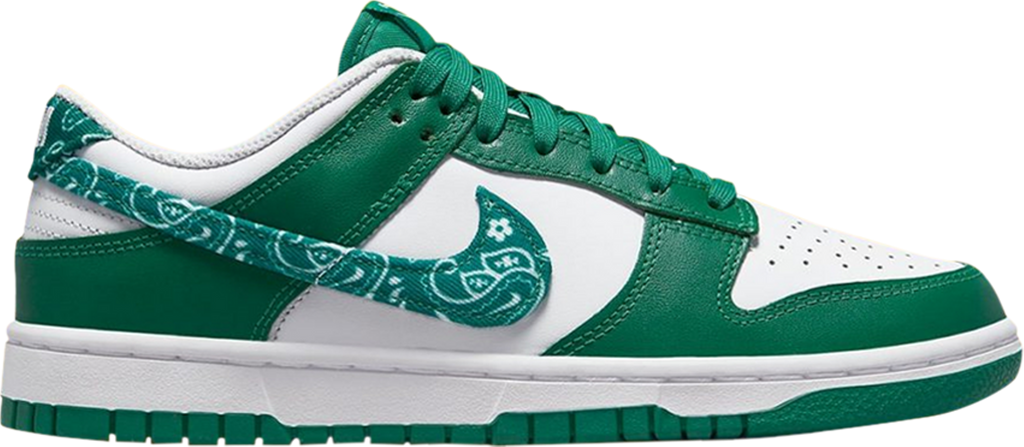 Wmns Dunk Low 'Green Paisley' - DH4401 102