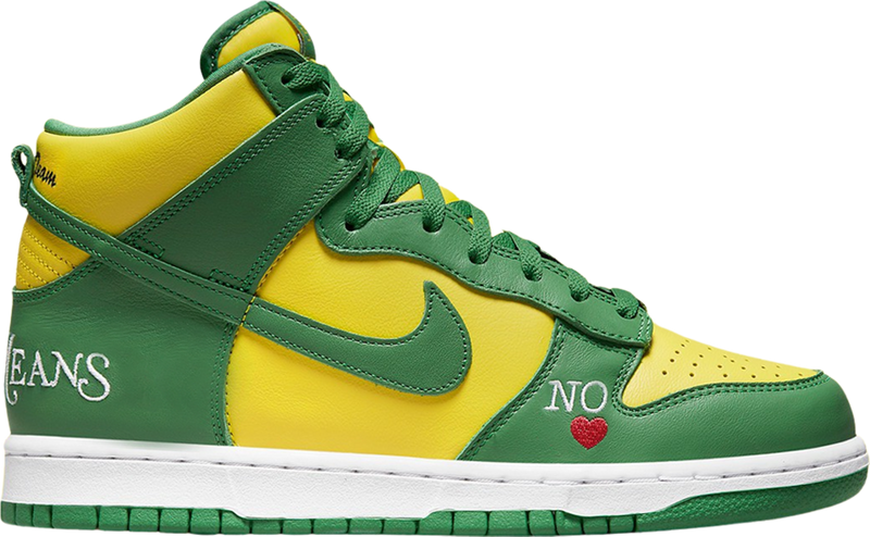 Supreme x Dunk High SB 'By Any Means - Brazil' - DN3741 700