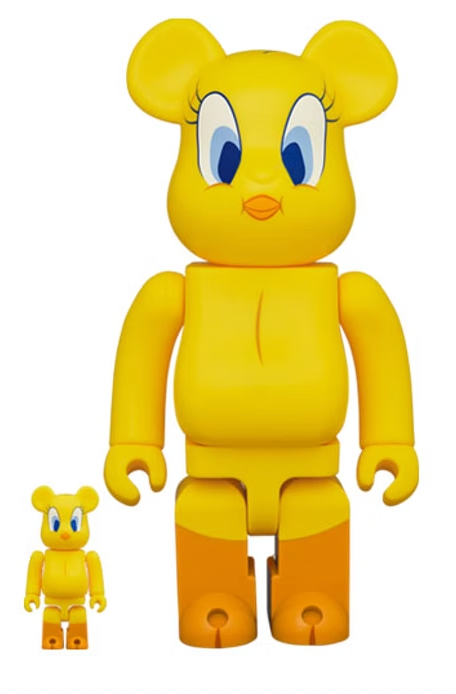 Bearbrick Tweety 100% & 400% Set