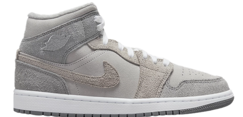 Wmns Air Jordan 1 Mid SE 'Particle Grey' - DO7139 002