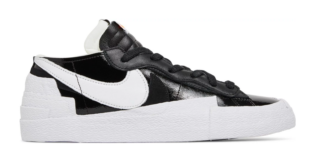 sacai x Blazer Low 'Black Patent' - DM6443 001