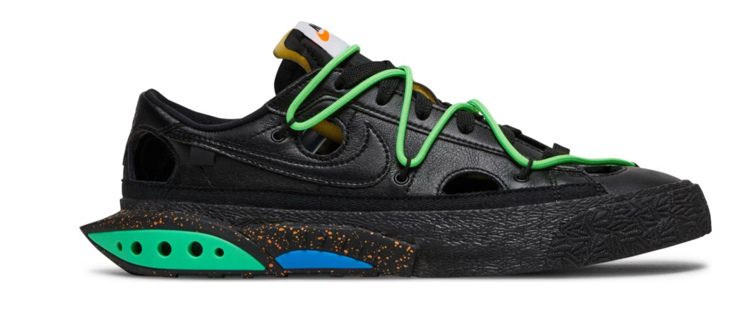 Off-White x Blazer Low 'Black' - DH7863 001