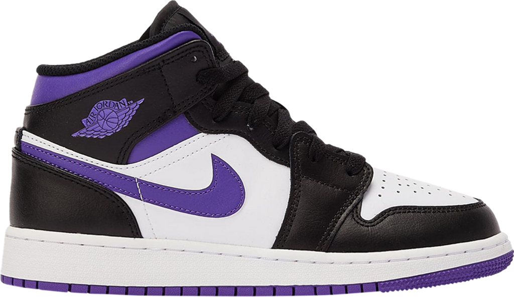 Air Jordan 1 Mid GS 'Dark Iris' - 554725 095