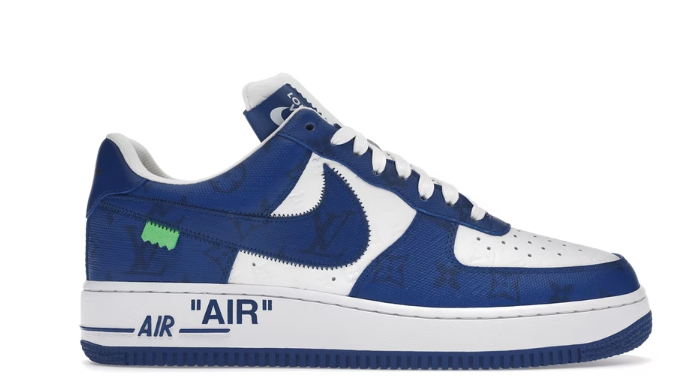 Off white royal blue jordan 1 hotsell