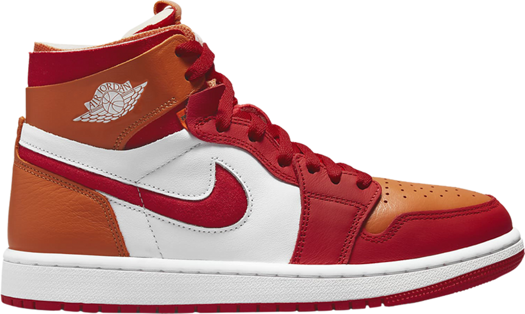 Wmns Air Jordan 1 Zoom Air Comfort 'Fire Red Hot Curry' - CT0979 603