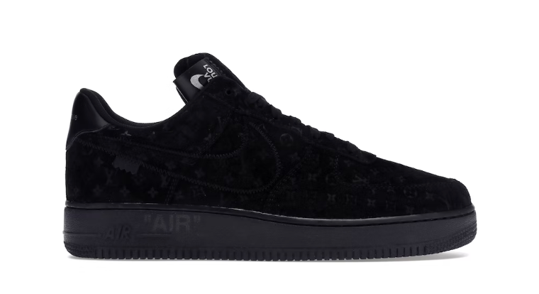 Louis Vuitton Nike Air Force 1 Low By Virgil Abloh Black – Urban