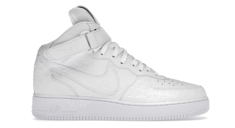 Nike air force 1 top mid bordeaux