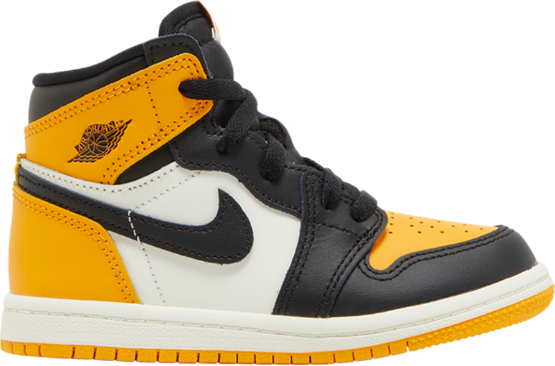 Jordan 1 mid se top yellow toe