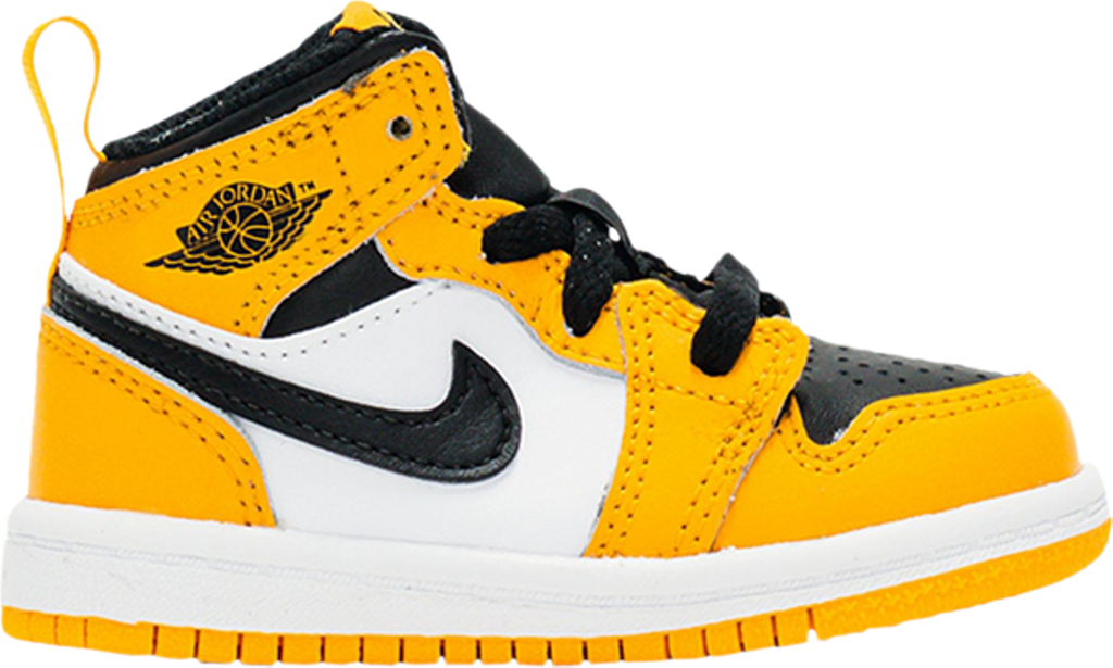 Air Jordan 1 Mid TD 'Reverse Yellow Toe' - 640735 701