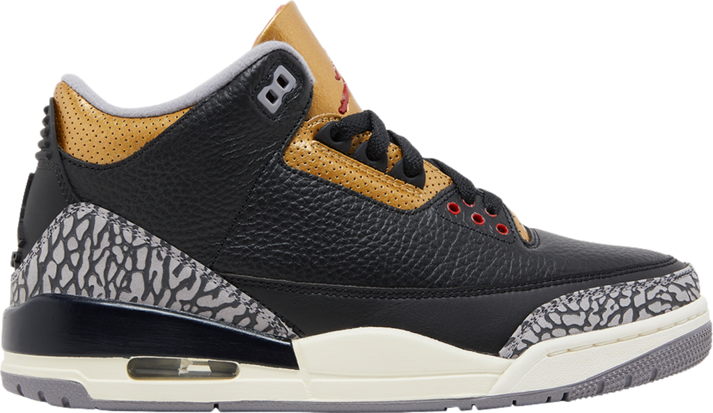 Wmns Air Jordan 3 Retro 'Black Gold' - CK9246 067