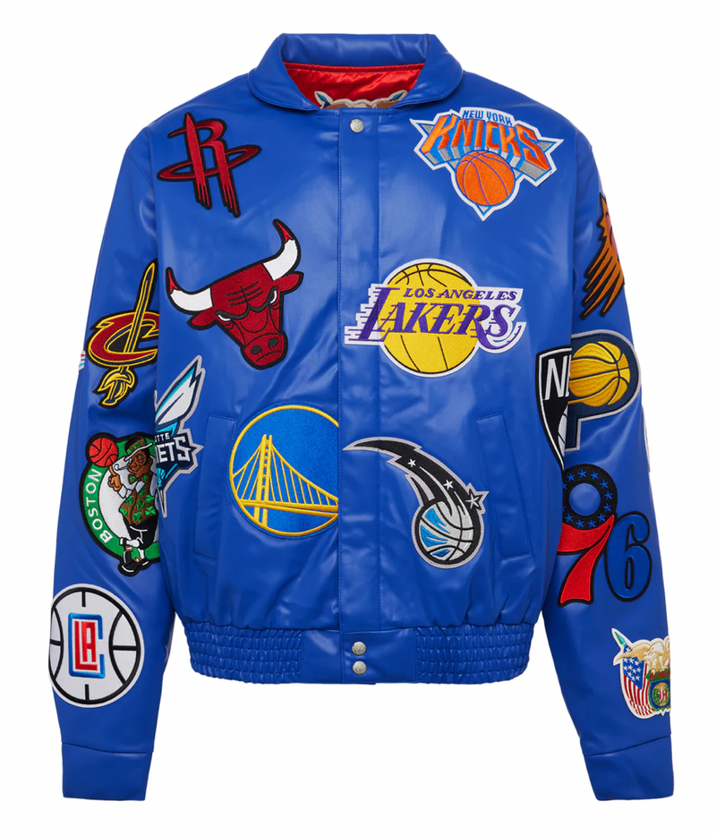 NBA VEGAN ROYAL BLUE COLLAGE