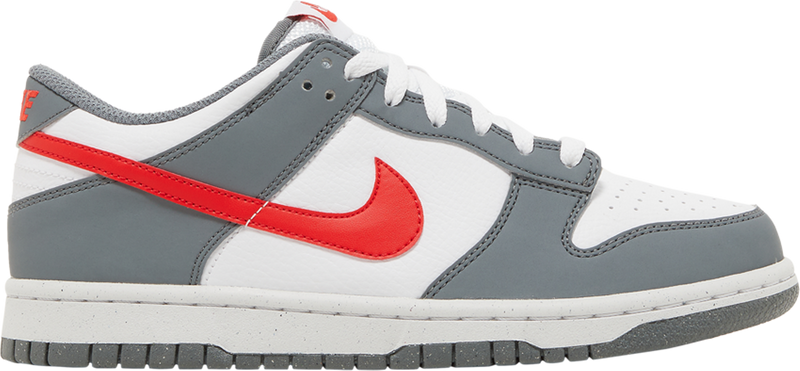 Dunk Low Next Nature GS 'Smoke Grey Light Crimson' - FB8038 001