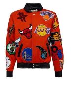 NBA COLLAGE WOOL ORANGE 