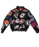 NFL WOOL COLLAGE BLACK