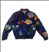 NBA COLLAGE WOOL DENIM BLUE 