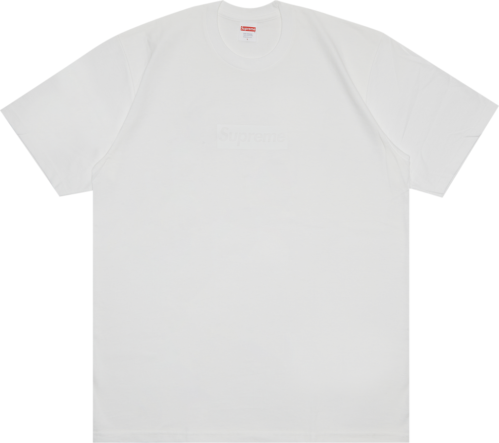 Supreme Tonal Box Logo Tee 'White' - SS23T23 WHITE