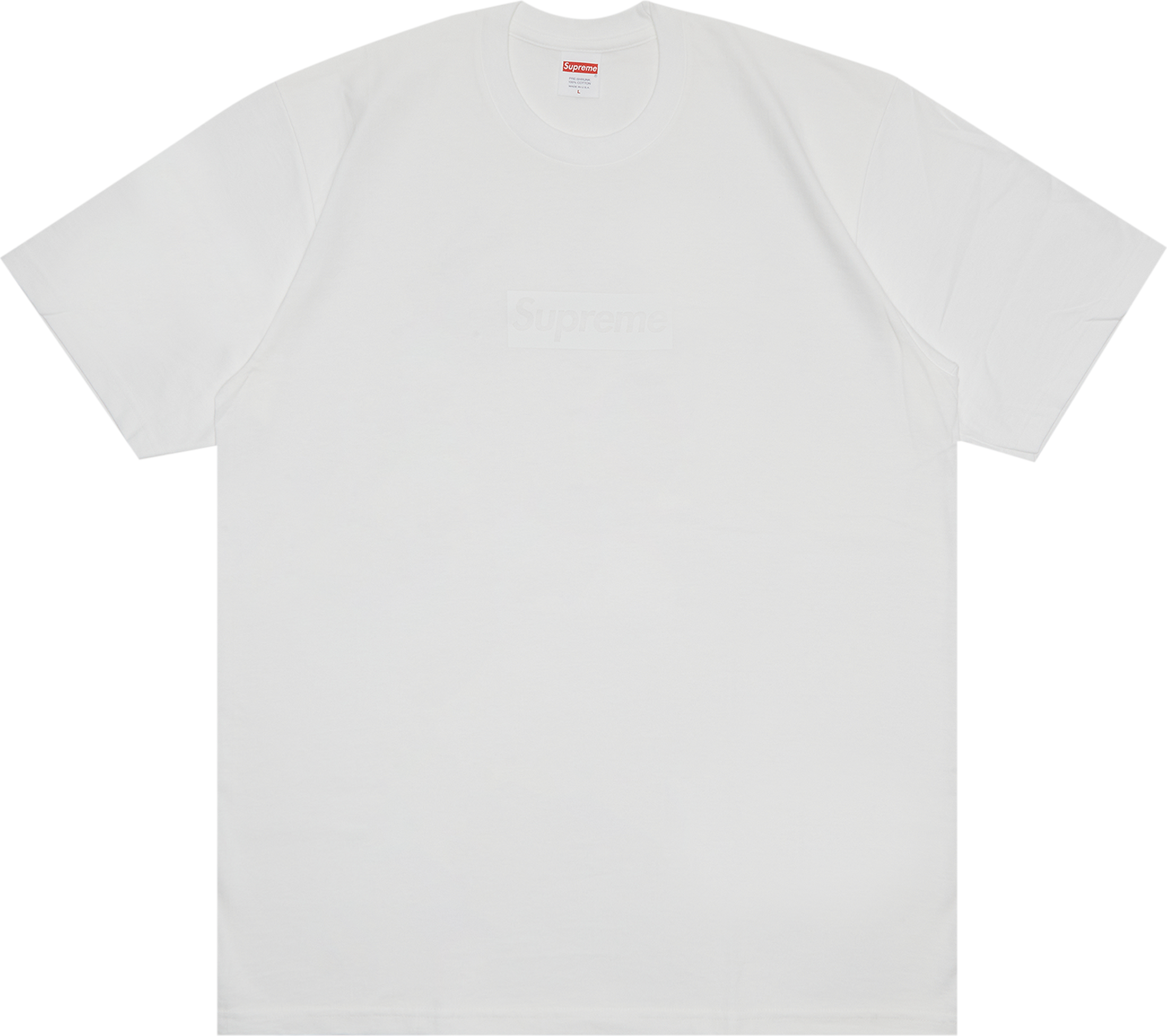 Supreme Tonal Box Logo Tee 'White' - SS23T23 WHITE – Urban Necessities