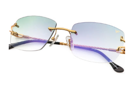 VF Bal Harbour drill mount 24kt gold (powder green flash purple) 