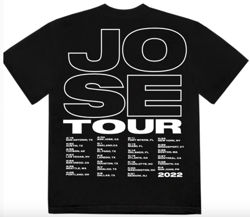 CLOUDS SMILEY TEE - JOSE TOUR 2022