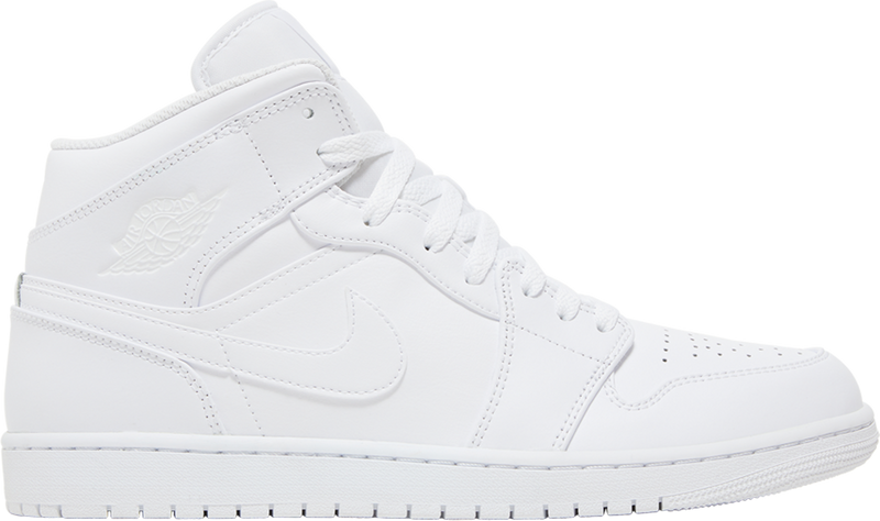 Air Jordan 1 Mid 'Triple White' 2022 - 554724 136 – Urban Necessities Air Jordan 1 Mid 'Triple White' 2022 - 554724 136 – Urban Necessities