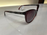 Chanel Dark Red Bijou Cat Eye Sunglasses 