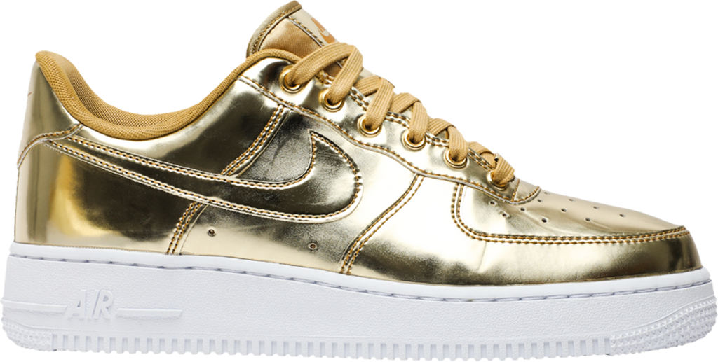 Wmns Air Force 1 SP 'Liquid Metal - Gold' - CQ6566 700