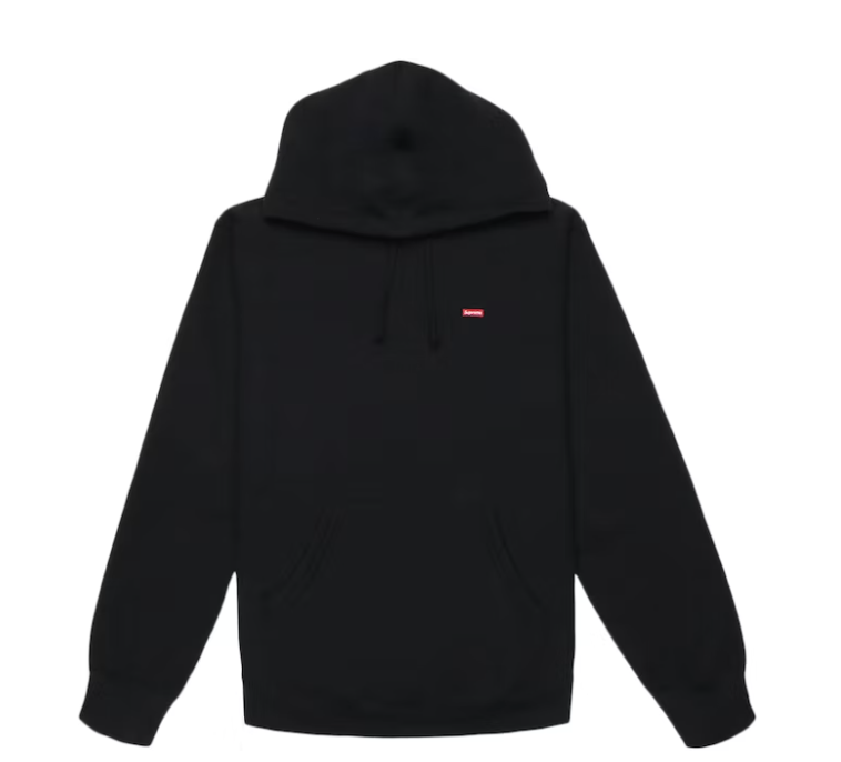 Supreme Small Box Hooded Sweatshirt Black