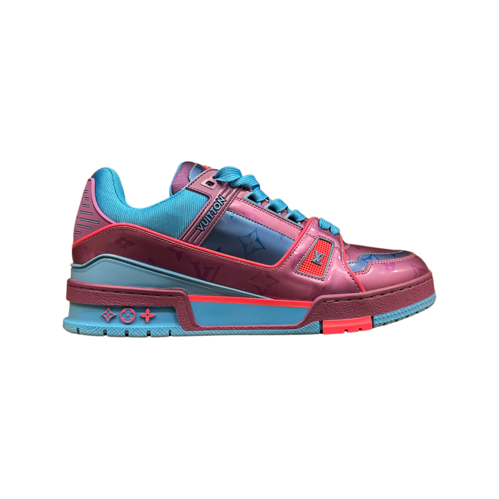 Louis Vuitton Trainer 'Purple Teal' - 1A9JQL