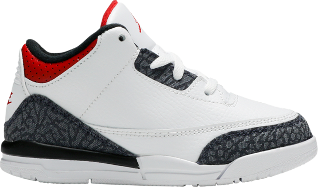 Air Jordan 3 Retro Denim SE TD 'Fire Red' - DB0442 100