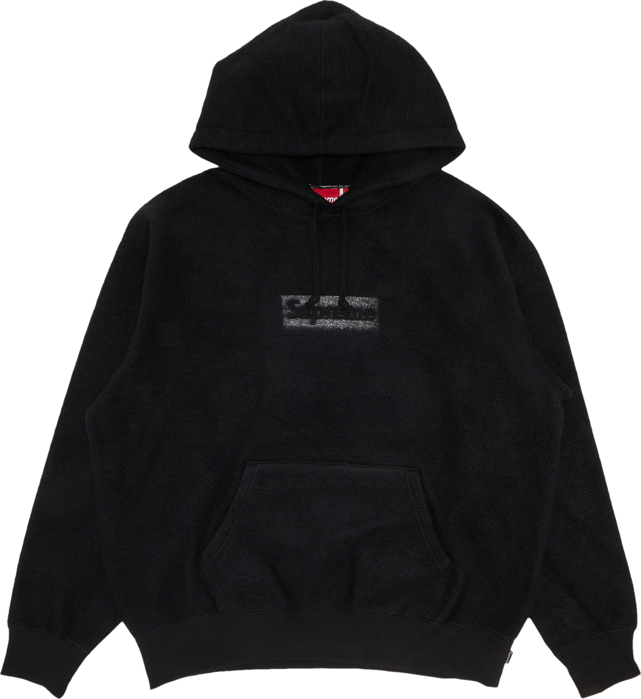 Supreme Inside Out Box Logo Hooded Sweatshirt in Black