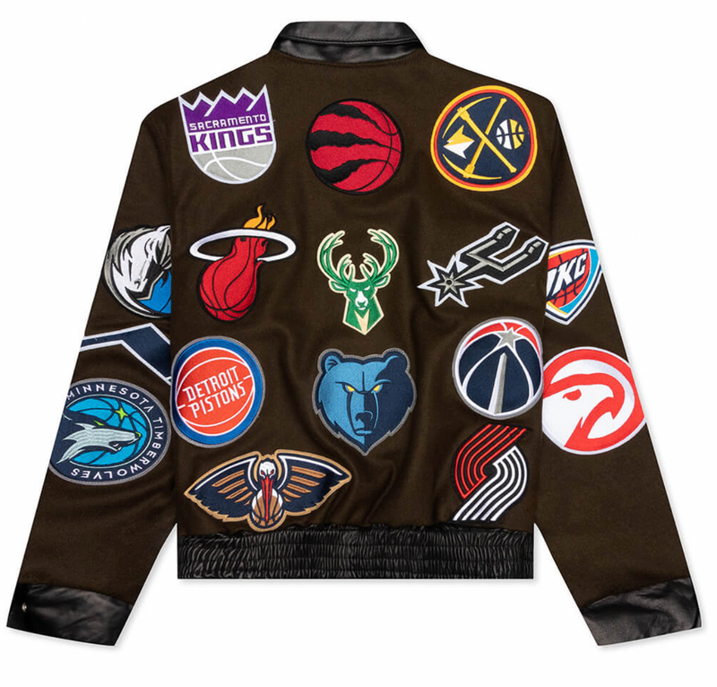 NBA COLLAGE WOOL OLIVE