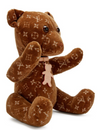 Louis Vuitton Doudou Teddy Bear Velour Brown Monogram