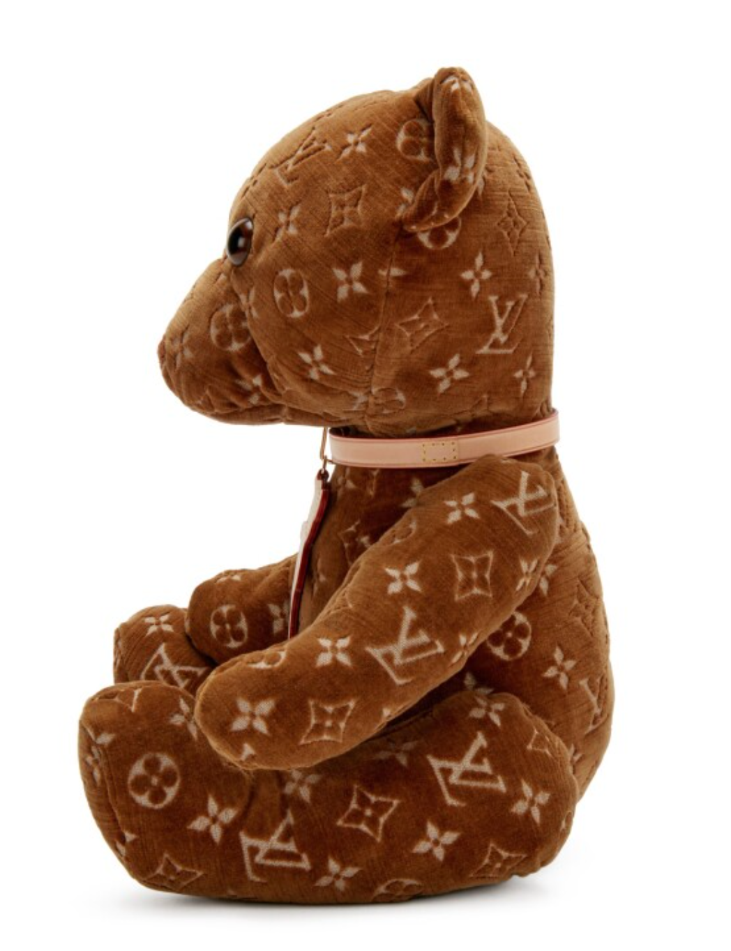 Exceptional Louis Vuitton DouDou teddy bear in soft beige and brown  monogram fabric Cloth ref.663326 - Joli Closet