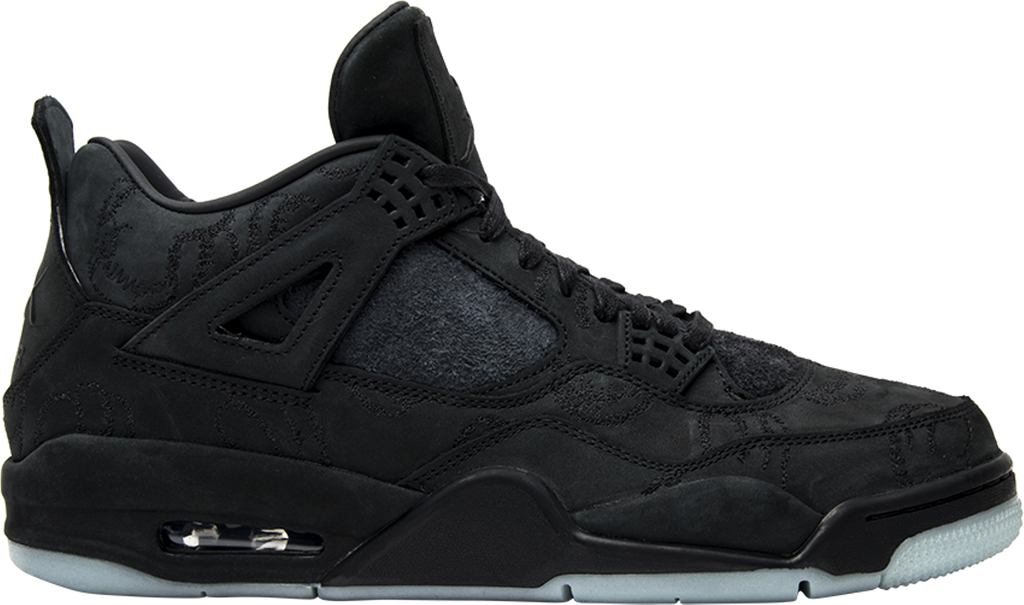 KAWS x Air Jordan 4 Retro 'Black' - 930155 001