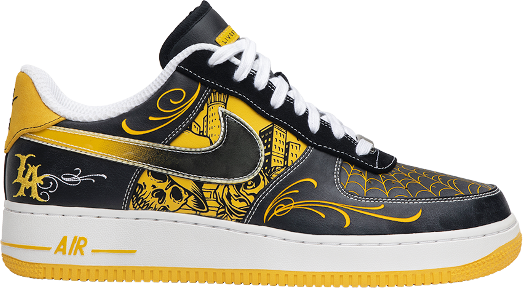 Livestrong x Air Force 1 Low Supreme TZ LAF Mr. Cartoon 378126 071