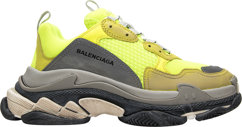 Balenciaga Triple S Trainer 'Neon Yellow' - 483513W09017320