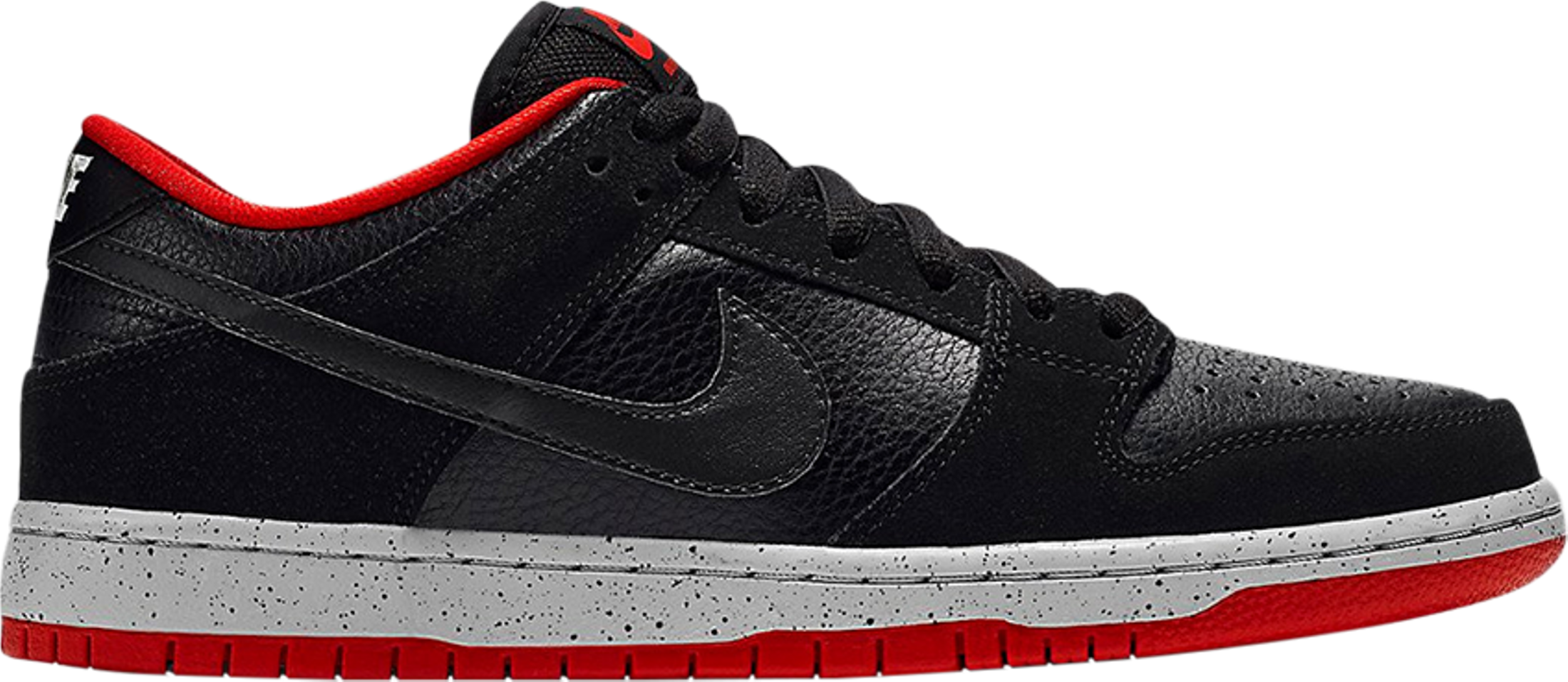 Nike dunk online low black cement