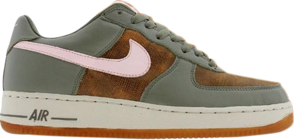 Wmns Air Force 1 Premium 'Classic Olive Pink Ice' - 308038 361