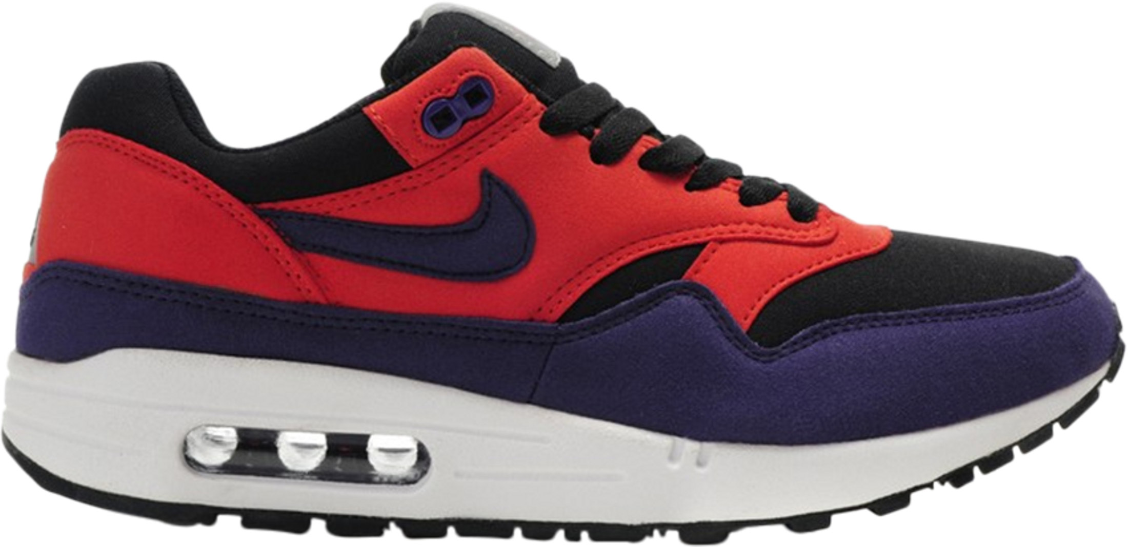 Air max 1 2025 black and purple