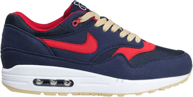 Air Max 1 'Omega Pack - Obsidian Sport Red' - 308866 402