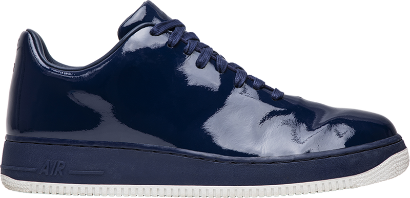 Nike air force sales 1 navy blue leather
