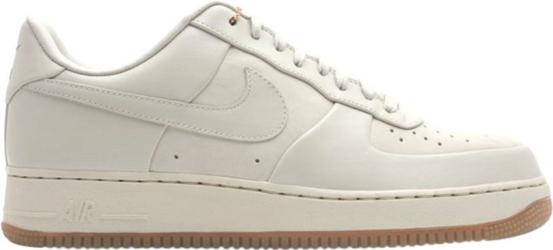 Air Force 1 Supreme Low Cream Patent Leather/Cream Suede Mayor NikeId - 316780 991