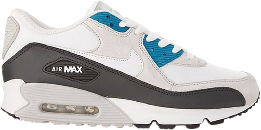 Air Max 90 'Neutral Grey/White-Imprl Blue' - 325018 044