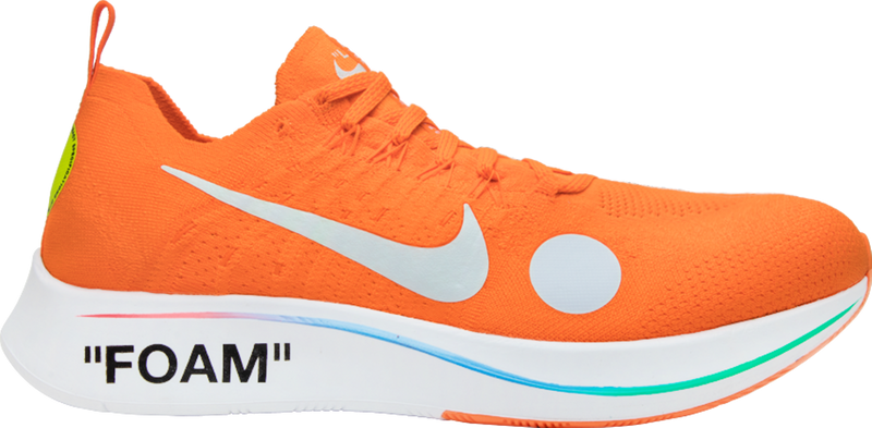 OFF-WHITE x Zoom Fly Mercurial Flyknit 'Total Orange' - AO2115 800