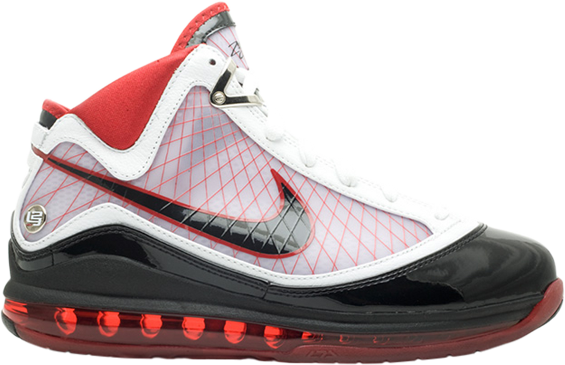 Air Max LeBron 7 White Black Red 375664 102 Urban Necessities